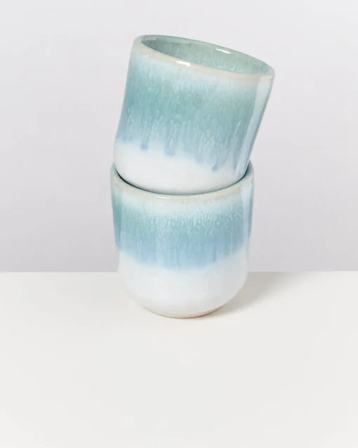 Motel a Miio Kleine Becher^Alcachofra - Cup Small Greenblue