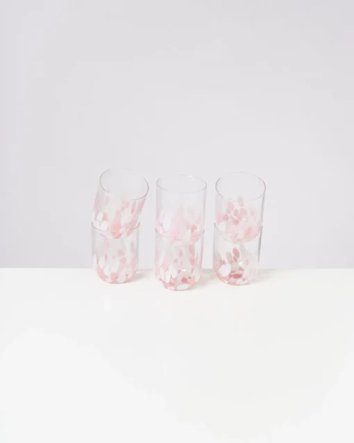 Motel a Miio Große Gläser|Gläser Sets %^Alegria - Set Of 6 Glasses Large Drops Rose