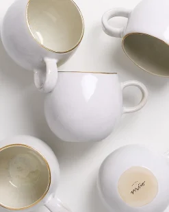 Motel a Miio Große Tassen^Areia - Mug Big With Gold Rim