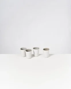 Motel a Miio Becher-Sets^Areia - Set Of 4 Espressocups Grey