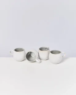 Motel a Miio Tassen-Sets^Areia - Set Of 4 Mugs Small Grey
