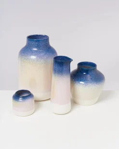 Motel a Miio Kleine Vasen^Bebé Vase - Blue Rose Speckled