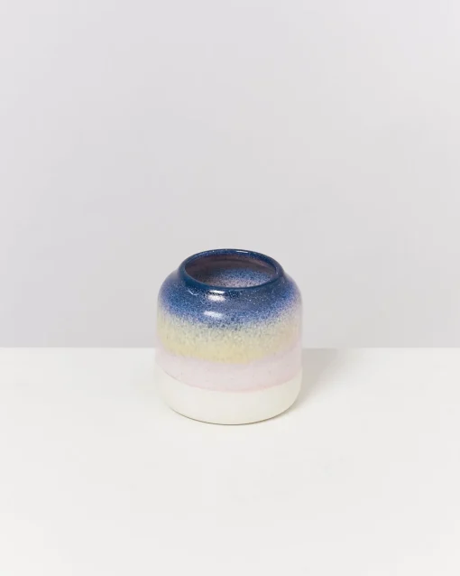 Motel a Miio Kleine Vasen^Bebé Vase - Blue Rose Speckled