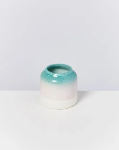 Motel a Miio Kleine Vasen^Bebé Vase - Green Rose Speckled