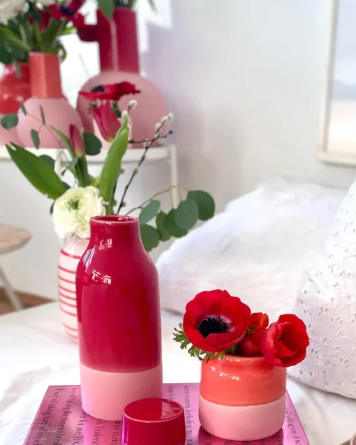 Motel a Miio Kleine Vasen^Bebé Vase - Rose Coral
