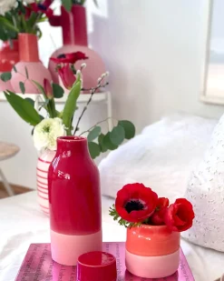 Motel a Miio Kleine Vasen^Bebé Vase - Rose Coral