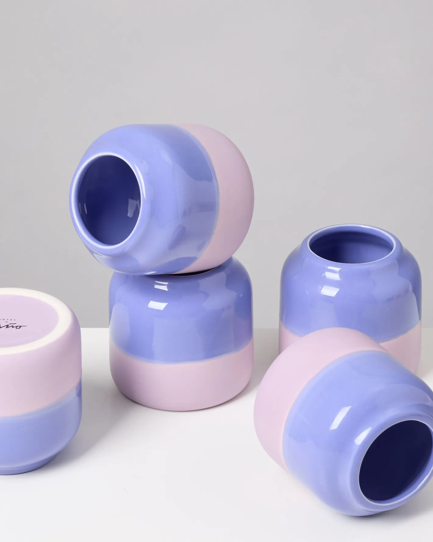 Motel a Miio Kleine Vasen^Bebé Vase Cornflower Lilac