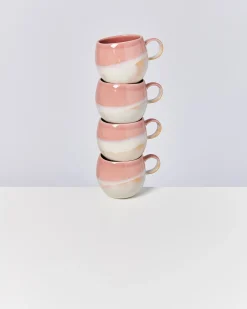 Motel a Miio Große Tassen^Bica - Mug Big Pink / Cream