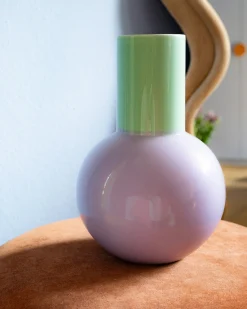 Motel a Miio Große Vasen^Bola Vase L - Lilac Green