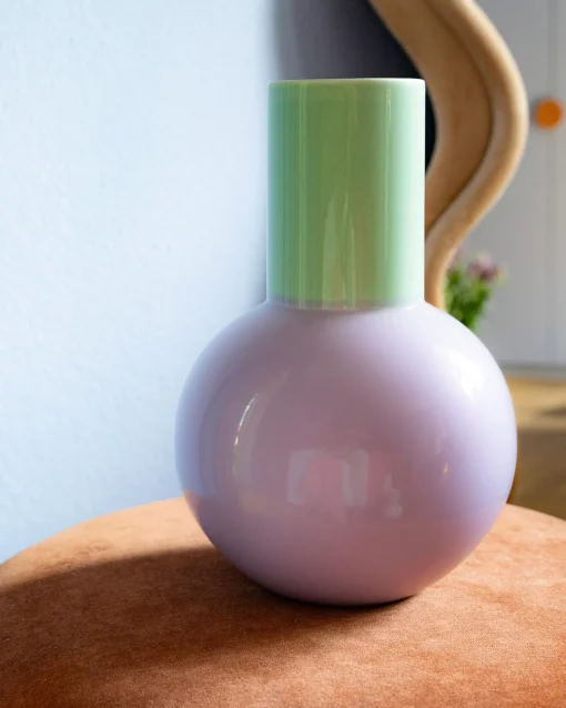 Motel a Miio Große Vasen^Bola Vase L - Lilac Green