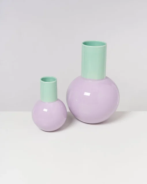Motel a Miio Große Vasen^Bola Vase L - Lilac Green