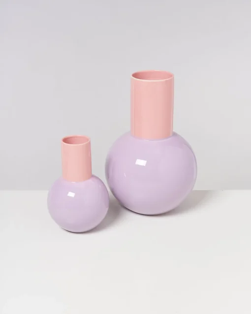 Motel a Miio Große Vasen^Bola Vase L - Lilac Pink