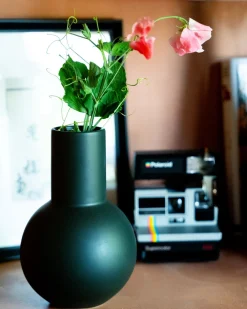 Motel a Miio Mittlere Vasen^Bola Vase M - Darkgreen