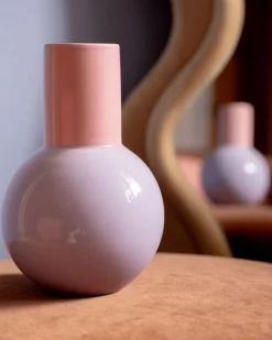 Motel a Miio Mittlere Vasen^Bola Vase M - Lilac Pink
