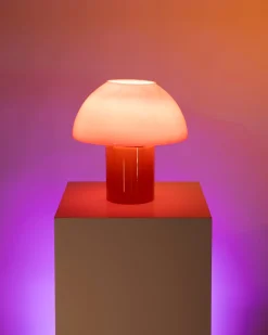 Motel a Miio Lampen^Cogumelo - Glass Lamp Orange Red