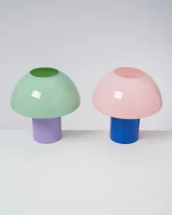 Motel a Miio Lampen^Cogumelo - Glass Lamp Pink Blue