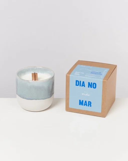 Motel a Miio Duftkerzen^Coimbra - Scented Candle "Dia No Mar" Greyblue