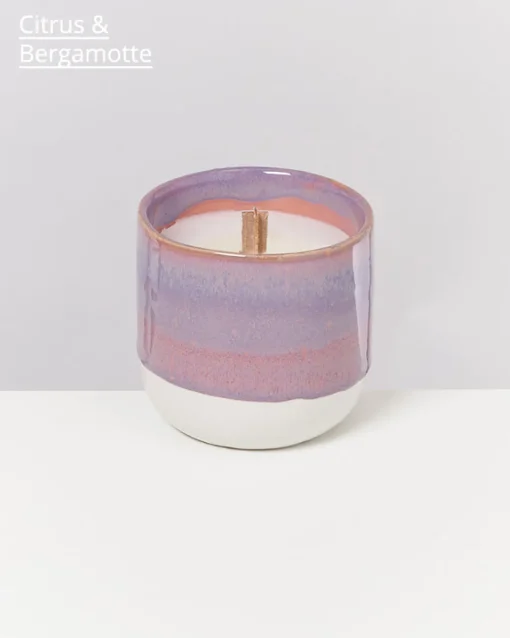 Motel a Miio Duftkerzen^Coimbra - Scented Candle "Dia No Mar" Lilac Pink