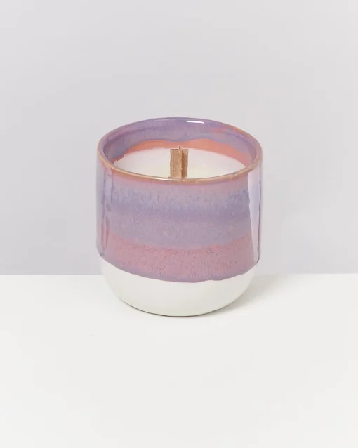 Motel a Miio Duftkerzen^Coimbra - Scented Candle "Dia No Mar" Lilac Pink