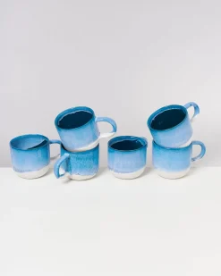 Motel a Miio Tassen-Sets^Coimbra - Set Of 6 Teamugs Turquoise