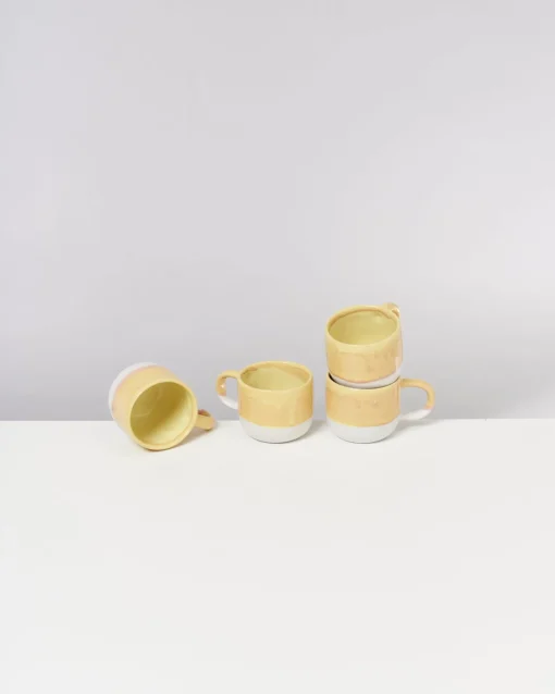 Motel a Miio Kleine Tassen^Coimbra Mug Small Yellow