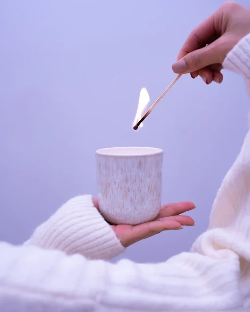 Motel a Miio Duftkerzen^Copa Alto - Scented Candle "Sandalwood" Sand