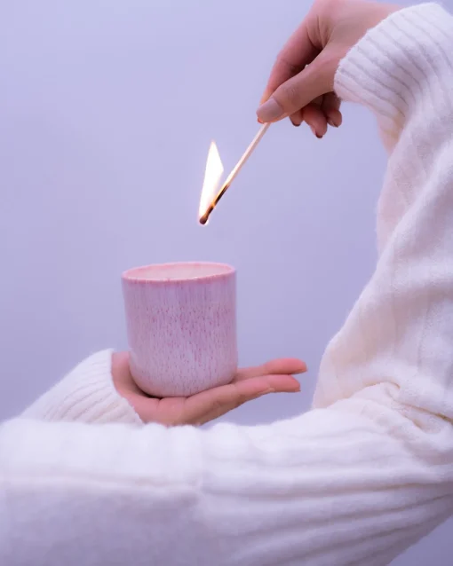 Motel a Miio Duftkerzen^Copa Alto - Scented Candle "Black Pomegranate" Pink