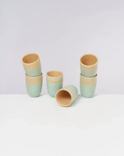Motel a Miio Becher-Sets|Große Becher^Copa Alto - Set Of 6 Cups Big Pastel Mint