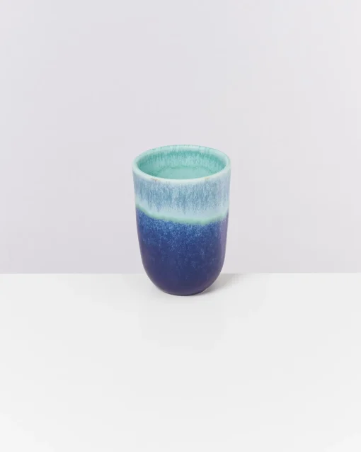 Motel a Miio Große Becher|Becher-Sets^Copa Alto - Set Of 6 Cups Big Turquoise