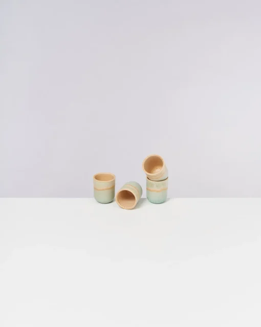 Motel a Miio Becher-Sets^Copa Alto - Set Of 4 Espressocups Pastel Mint