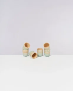Motel a Miio Becher-Sets^Copa Alto - Set Of 6 Espressocups Pastel Mint