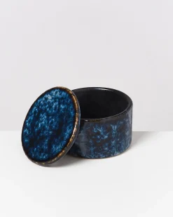 Motel a Miio Schmuckschälchen^Cordoama – Bowl S With Lid Darkblue