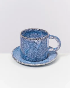 Motel a Miio Untertassen^Cordoama - Saucer Blue Speckled