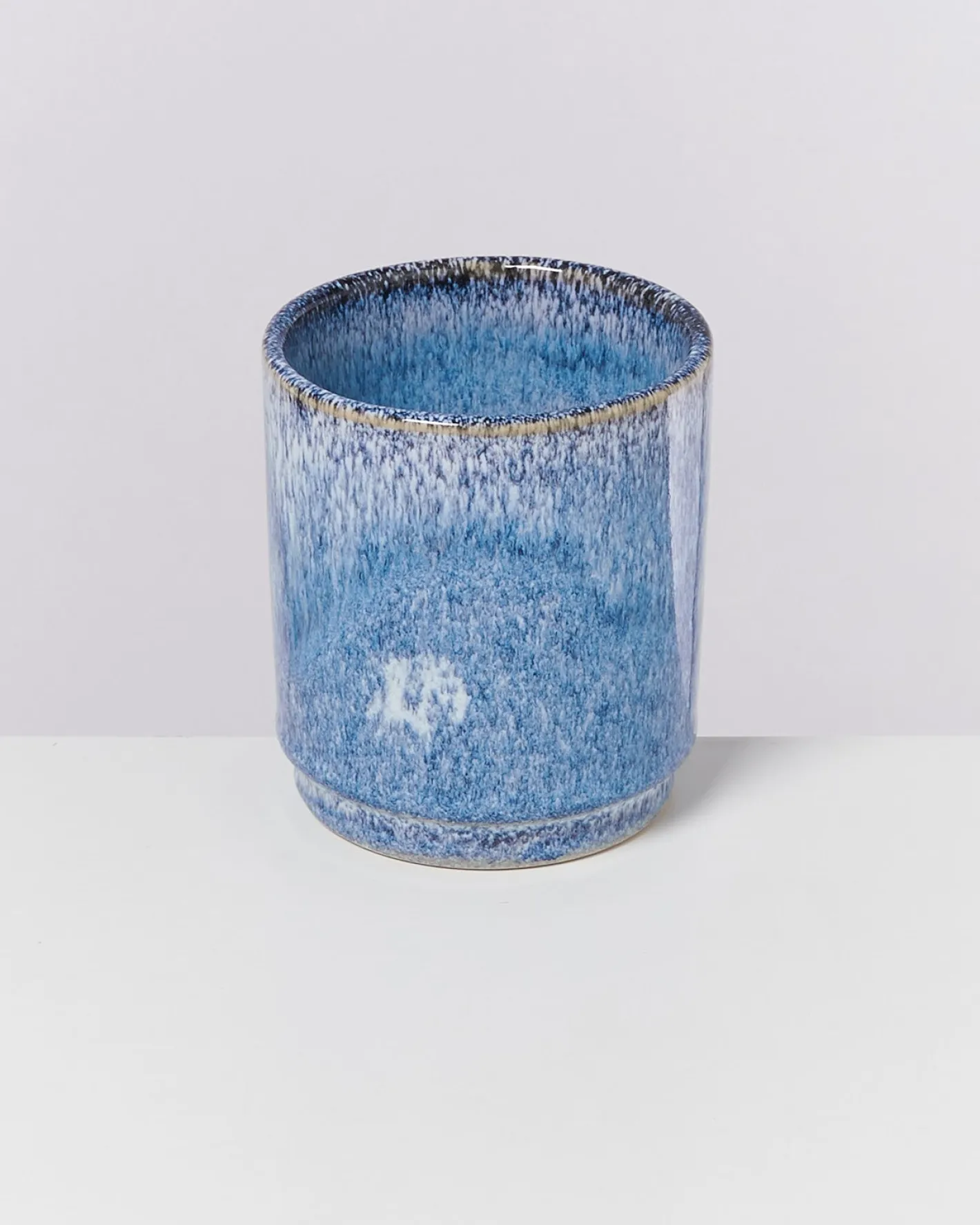Motel a Miio Große Becher|Becher-Sets^Cordoama - Set Of 4 Cups Big Blue Speckled