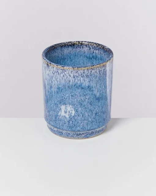 Motel a Miio Große Becher|Becher-Sets^Cordoama - Set Of 6 Cups Small Blue Speckled