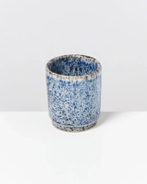 Motel a Miio Becher-Sets^Cordoama - Set Of 6 Cups Small Blue Speckled