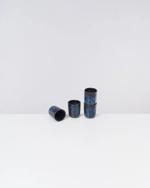 Motel a Miio Becher-Sets^Cordoama - Set Of 4 Espressocups Darkblue