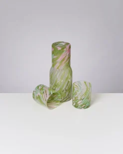 Motel a Miio Glaskaraffen^Joia - Decanter Drops Green Pink