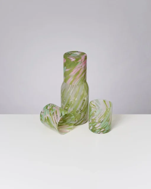 Motel a Miio Glaskaraffen^Joia - Decanter Drops Green Pink