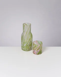 Motel a Miio Glaskaraffen^Joia - Decanter Drops Green Pink