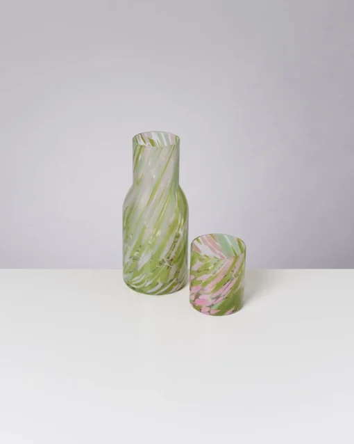 Motel a Miio Glaskaraffen^Joia - Decanter Drops Green Pink