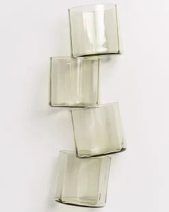Motel a Miio Kleine Gläser|Gläser Sets %^Joia - Set Of 4 Glasses Flower Emerald