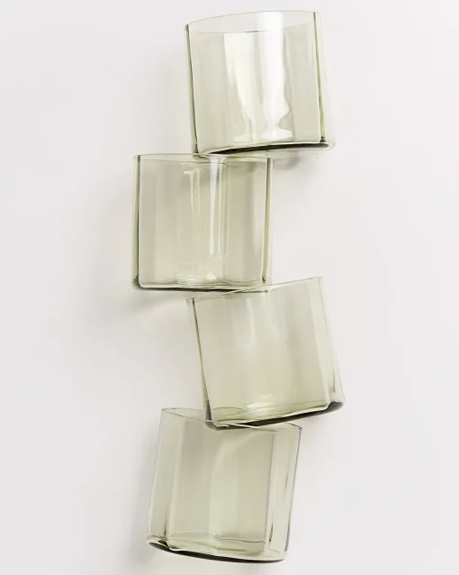 Motel a Miio Kleine Gläser|Gläser Sets %^Joia - Set Of 4 Glasses Flower Emerald