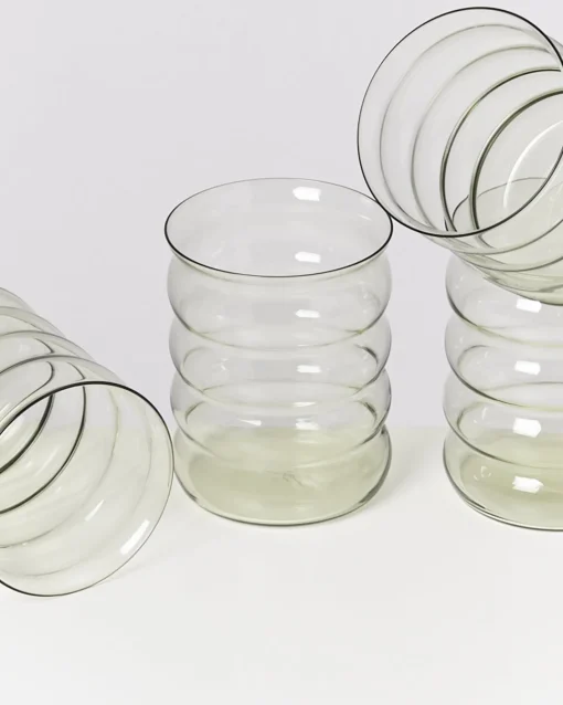 Motel a Miio Große Gläser|Gläser Sets %^Joia - Set Of 4 Glasses Large Bubble Emerald