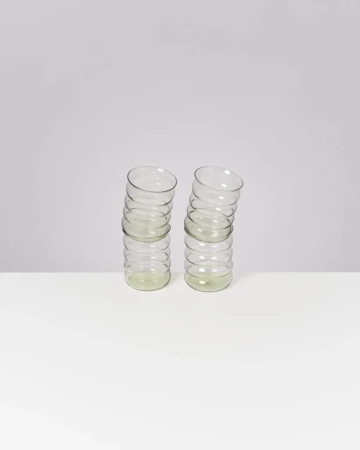 Motel a Miio Große Gläser|Gläser Sets %^Joia - Set Of 4 Glasses Large Bubble Emerald