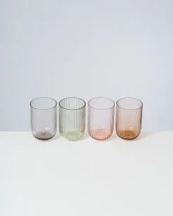 Motel a Miio Große Gläser|Gläser Sets %^Joia - Set Of 4 Glasses Riffled