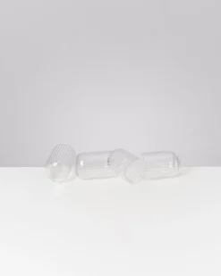 Motel a Miio Große Gläser|Gläser Sets %^Joia - Set Of 4 Glasses Riffled Classic