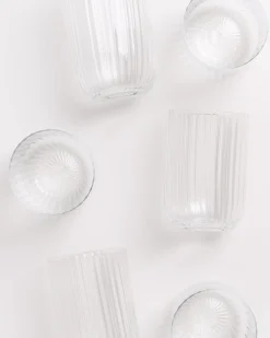 Motel a Miio Große Gläser|Gläser Sets %^Joia - Set Of 6 Glasses Riffled Classic