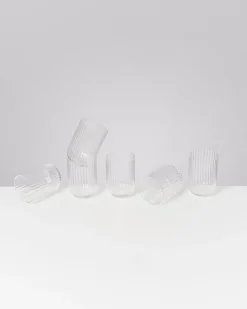 Motel a Miio Große Gläser|Gläser Sets %^Joia - Set Of 6 Glasses Riffled Classic
