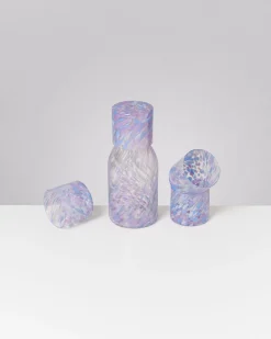 Motel a Miio Glaskaraffen^Joia Drops - Set Of 5 Pieces Small Blue Lilac